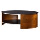 Curve Glass Top Coffee Table